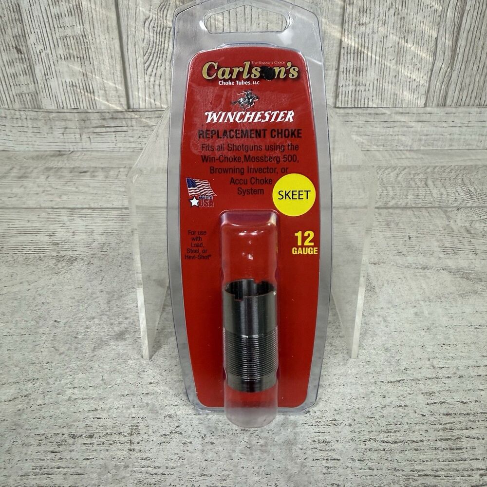 Carlson's Choke Tube 12 GA Winchester Browning Mossberg Flush Skeet .725 #52211